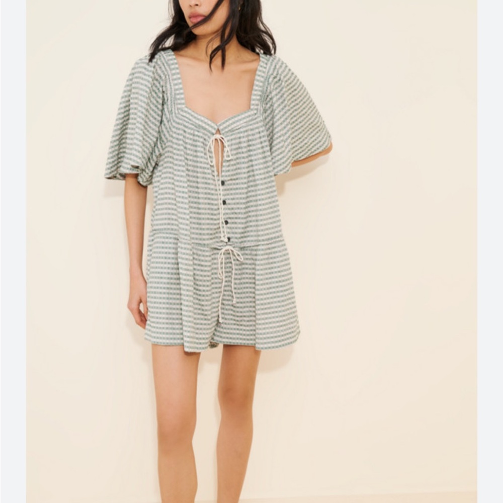 Free People County Line Romper - Picture 5 of 5
